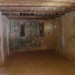 In den Kellergewölben wurden die Sklaven untergebracht