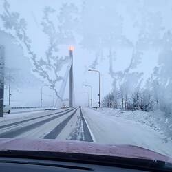 Der Winter nimmt hier wieder Fahrt auf ... für uns schon etwas zu kalt 🥶❄️