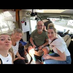 Denise und Antje kommen uns besuchen