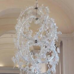 Ai Weiwei - White chandelier (2021-2022)