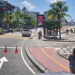 Der gesamte Strand ist für den Fahrzeugverkehr gesperrt