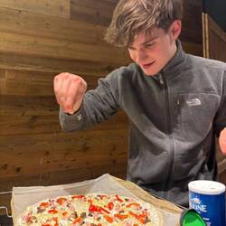 Lecker Flamkuchen fürs Skifahren morgen