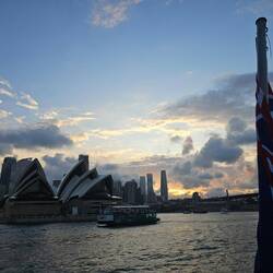 Opera de Sydney au crépuscule