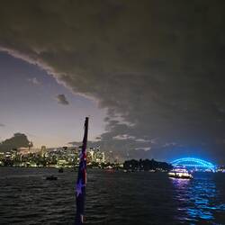 Ciel dune couleur violette jamais vu encore !