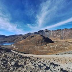 Am Kraterrand angekommen