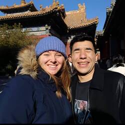 Lama Tempel mit nume üüs 2 Lamas u ganz vüüu Chinese dine🤣