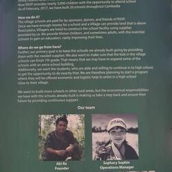 Die Zukunft wird besser sein - Bildung ist das Ziel