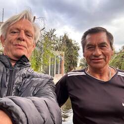 Dann habe ich meinen Schiffer noch festgehalten - mir war schon recht kühl, nach rumhängen