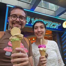 Parfums incroyables: Matcha- café robusta/ fruit du dragon-fruit de la passion