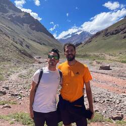 El Aconcagua allí al fondo