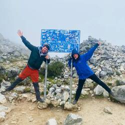 Höchster Punkt: Salkantay Pass 🏔️ mit super Aussicht 🥲