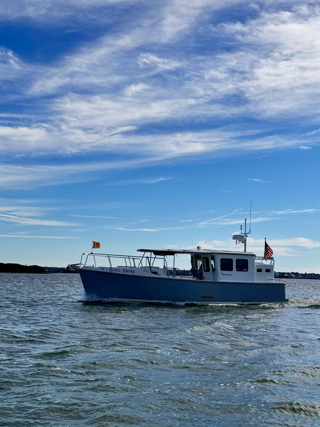 Soul Shine is a 35' Seapiper.