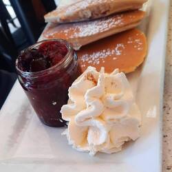 Pancakes at the Pancake Cafe