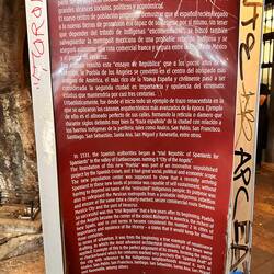 Statt zu schreiben - Erklärung wieso hier nicht so viele Indios sind wie in anderen Orten