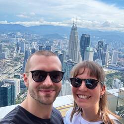 Ausblick vom KL Tower