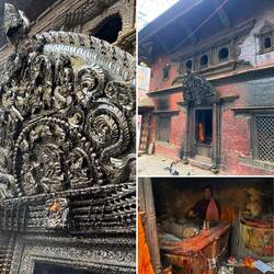 Besuch des Feuertempels, eine echte Räucherhöhle in der das Feuer seit Jahrhunderten brennt 🔥