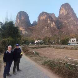 And finally our sunset walk along the towpath.