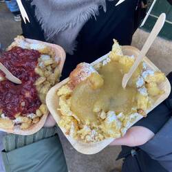 Gönnung auf dem Christkindlmarkt 🤤