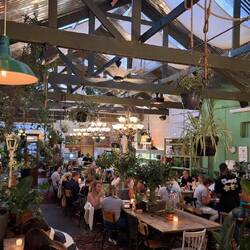 Our Local, a restaurant recommended to us by a couple we met on safari.