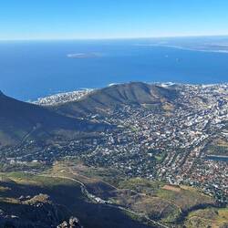View of the whole of Cape Town.