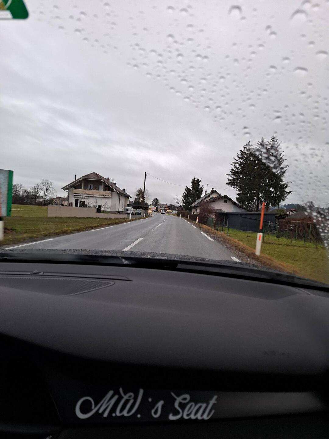 Vor dem Karawankentunnel...