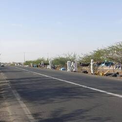 Hier wird das Salz säckeweise verkauft - Vielleicht füllen sie mir meinen Salzstreuer auf?