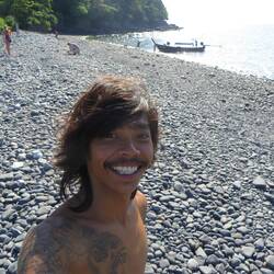 Wo ist meine Kamera? Ach ja, der Guide musste kurz ein Selfie machen :)