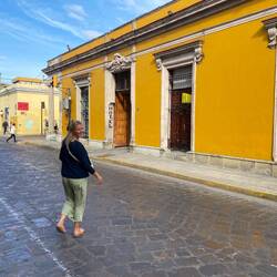 In the streets of Oaxaca