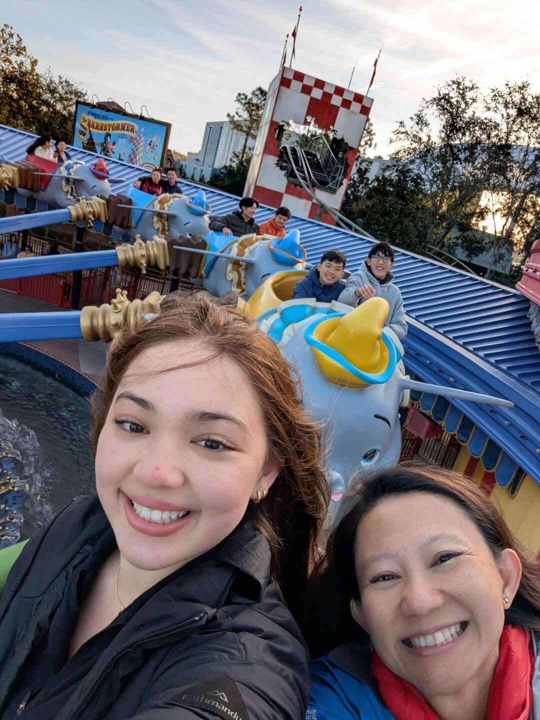 Flying elephants