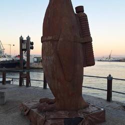 Never seen a 10 foot penguin before.