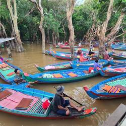 warten auf Touristen