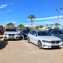 Die BMWs sind hier deutlich in der Mehrheit