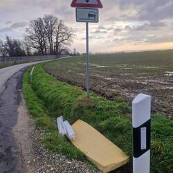 Auch in Deutschland liegt Müll am Strassenrand