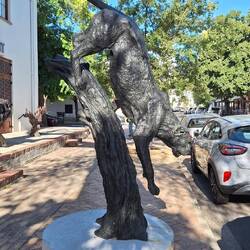 The street art in Stellenbosch.
