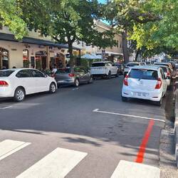 Streets and streets of leafy cafe culture.