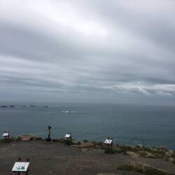 Aussicht vom westlichsten Punkt Englands