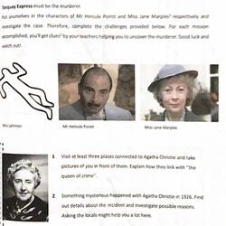 Arbeitsblatt von Ralley in Torquay