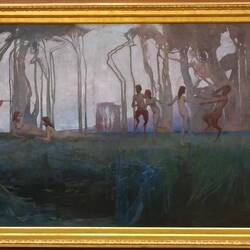 Artiste: Sydney Lang, inspiration art nouveau