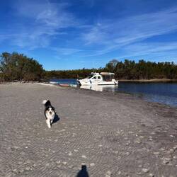 Water was really low