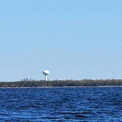 The Alligator Creek water tower