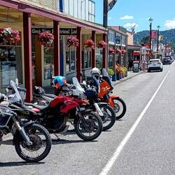 Main street of beautiful Reefton