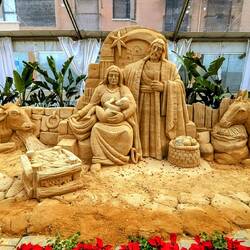 Kunstwerk aus Sand👍