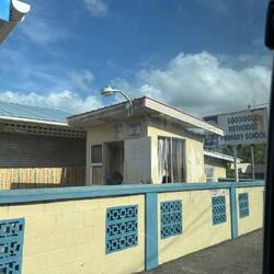 One of many schools we saw