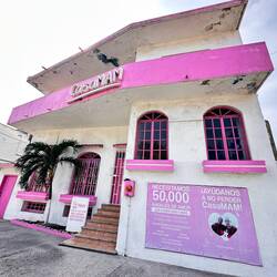 Haus einer Krebsorganisation für Mütter