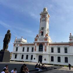 Leuchtturm im Hafen von Veracruz