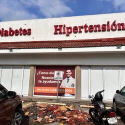 Gleich neben der Freikirche - nur der erste Besuch ist gratis ...