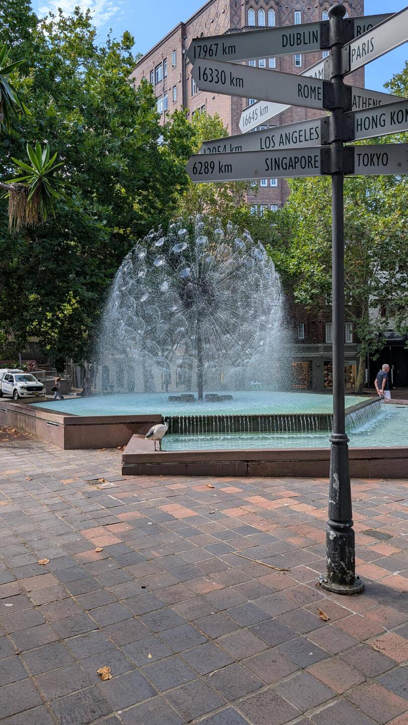 Cooler Brunnen