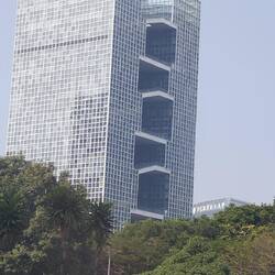 Many buildings have holes through them to be feng shui friendly