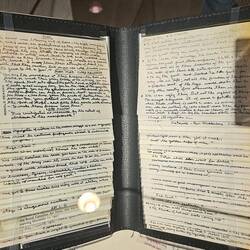 Reagan's personal book of quotes