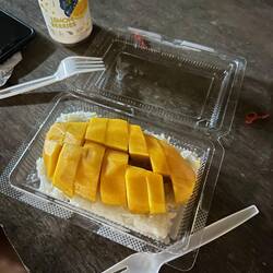 Mango Stickyrice mit Kokosmilch